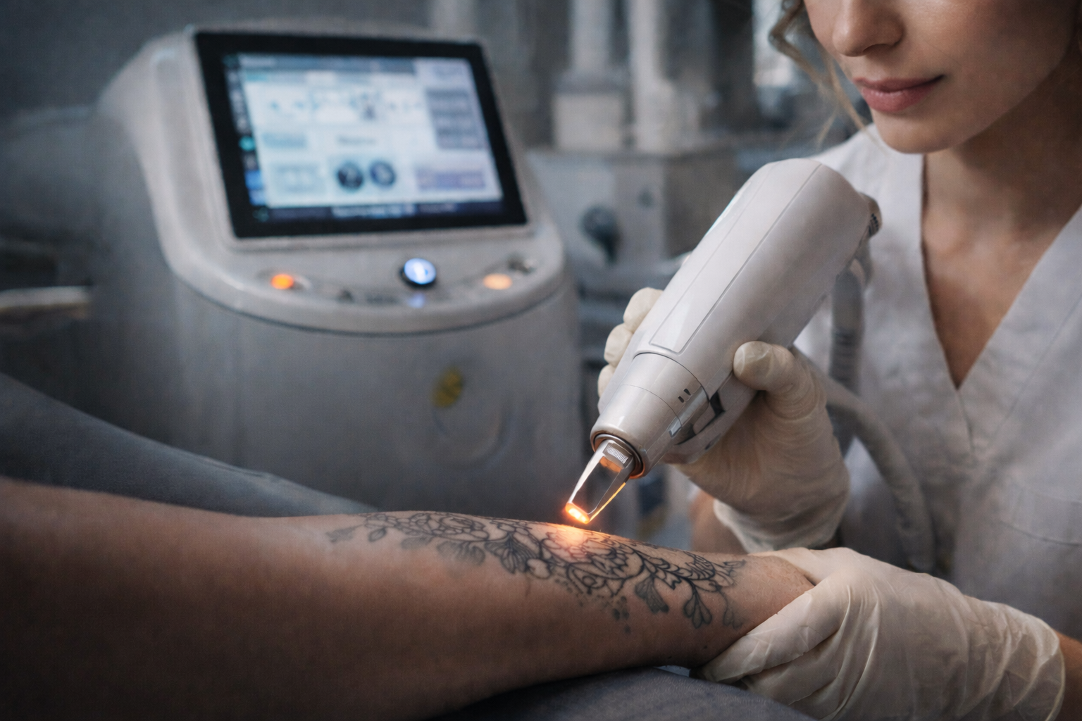 Tecnología láser aplicada a la eliminación de tatuajes