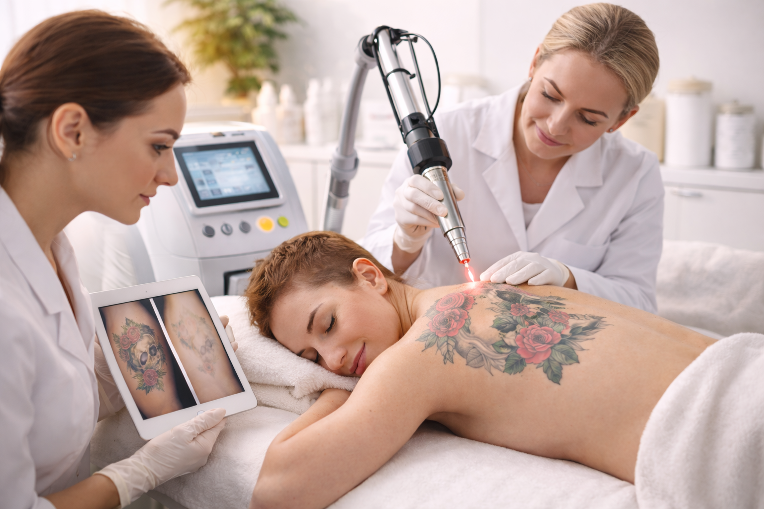 Casos reales en eliminación de tatuajes